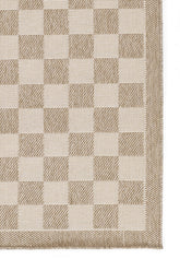 Saybrook SAY-3 Checkered Indoor/Outdoor Area Rug – 100% Polypropylene